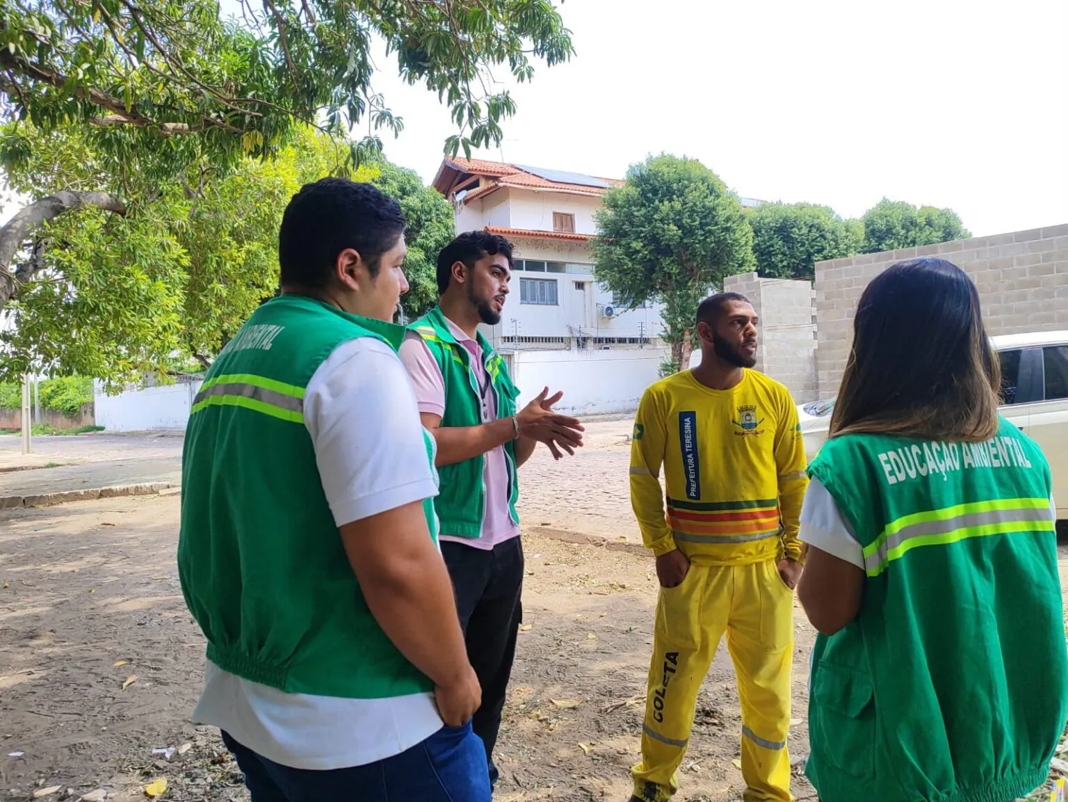 Teresina registra mais de 3 mil ações de educação ambiental em nove meses.